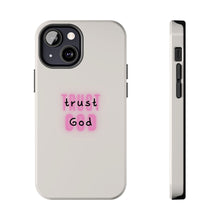 Load image into Gallery viewer, Trust in God Tough iPhone Cases