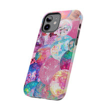 Load image into Gallery viewer, Rainbow Disco Ball Tough iPhone Cases