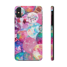 Load image into Gallery viewer, Rainbow Disco Ball Tough iPhone Cases