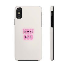 Load image into Gallery viewer, Trust in God Tough iPhone Cases