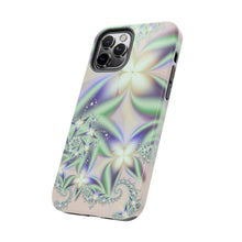 Load image into Gallery viewer, Purple and green pearl Tough iPhone Cases