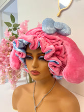 Load image into Gallery viewer, Jumbo Ears 3d XL Adjustable Plush Bonnet
