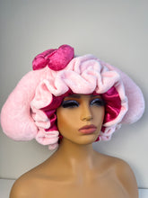 Load image into Gallery viewer, Jumbo Ears 3d XL Adjustable Plush Bonnet