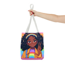 Load image into Gallery viewer, Nila Rainbow Sparkles Tote Bag