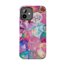 Load image into Gallery viewer, Rainbow Disco Ball Tough iPhone Cases