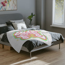 Load image into Gallery viewer, Love of my Life white Plush Blanket