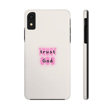 Load image into Gallery viewer, Trust in God Tough iPhone Cases