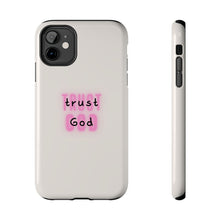 Load image into Gallery viewer, Trust in God Tough iPhone Cases