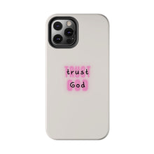 Load image into Gallery viewer, Trust in God Tough iPhone Cases