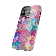 Load image into Gallery viewer, Rainbow Disco Ball Tough iPhone Cases