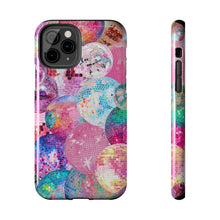 Load image into Gallery viewer, Rainbow Disco Ball Tough iPhone Cases