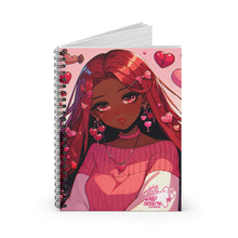 Load image into Gallery viewer, HEARTBREAK V. Spiral Notebook - Ruled Line