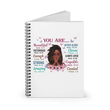 Load image into Gallery viewer, You Are Spiral Notebook - Ruled Line