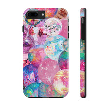 Load image into Gallery viewer, Rainbow Disco Ball Tough iPhone Cases