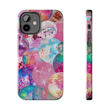 Load image into Gallery viewer, Rainbow Disco Ball Tough iPhone Cases
