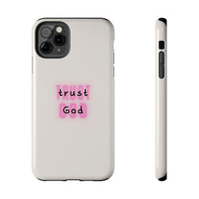 Load image into Gallery viewer, Trust in God Tough iPhone Cases