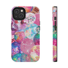 Load image into Gallery viewer, Rainbow Disco Ball Tough iPhone Cases