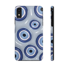 Load image into Gallery viewer, Evil eye, blue Tough iPhone Cases