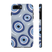 Load image into Gallery viewer, Evil eye, blue Tough iPhone Cases