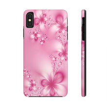 Load image into Gallery viewer, Pink Pearl Flowers Tough iPhone Cases