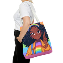 Load image into Gallery viewer, Nila Rainbow Sparkles Tote Bag