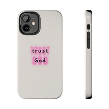 Load image into Gallery viewer, Trust in God Tough iPhone Cases