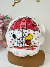 Load image into Gallery viewer, Snoop Valentines Day Adjustable Plush Bonnet