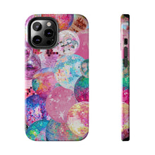 Load image into Gallery viewer, Rainbow Disco Ball Tough iPhone Cases