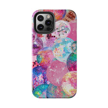Load image into Gallery viewer, Rainbow Disco Ball Tough iPhone Cases