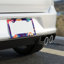 Load image into Gallery viewer, Colorful Flower Metal License Plate Frame