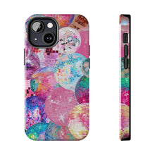 Load image into Gallery viewer, Rainbow Disco Ball Tough iPhone Cases