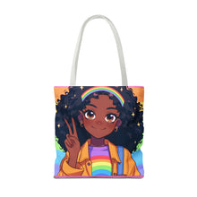 Load image into Gallery viewer, Nila Rainbow Sparkles Tote Bag