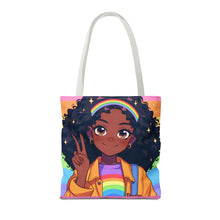Load image into Gallery viewer, Nila Rainbow Sparkles Tote Bag