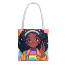 Load image into Gallery viewer, Nila Rainbow Sparkles Tote Bag
