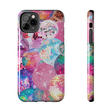 Load image into Gallery viewer, Rainbow Disco Ball Tough iPhone Cases