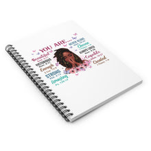 Load image into Gallery viewer, You Are Spiral Notebook - Ruled Line