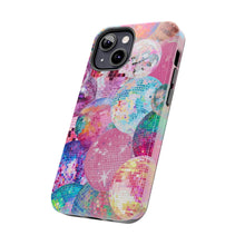 Load image into Gallery viewer, Rainbow Disco Ball Tough iPhone Cases
