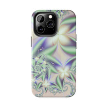 Load image into Gallery viewer, Purple and green pearl Tough iPhone Cases