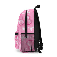 Load image into Gallery viewer, Pink hearts & Butterflies Backpack