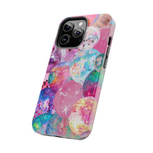 Load image into Gallery viewer, Rainbow Disco Ball Tough iPhone Cases