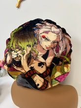 Load image into Gallery viewer, Daki Adjustable Plush Bonnet
