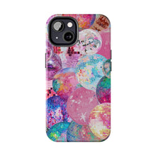 Load image into Gallery viewer, Rainbow Disco Ball Tough iPhone Cases
