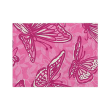 Load image into Gallery viewer, Super Soft Pink Butterflies Plush Blanket