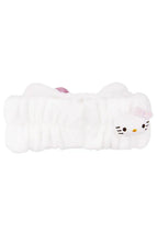 Load image into Gallery viewer, Red & White Plush Headband