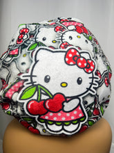 Load image into Gallery viewer, Cherry Kitty Plush Bonnet