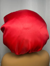 Load image into Gallery viewer, Cherry Kitty Plush Bonnet