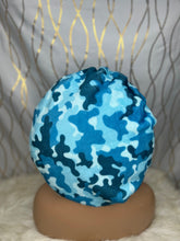 Load image into Gallery viewer, All Camo Reversible Plush Bonnets