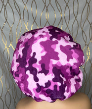 Load image into Gallery viewer, All Camo Reversible Plush Bonnets