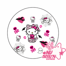 Load image into Gallery viewer, Pink Mumy Kitty Plush Bonnet