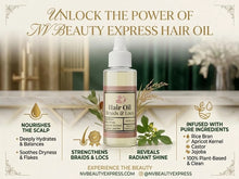 Load image into Gallery viewer, Natural Hair Oil for Braids & Locs, Scalp Moisturizer (2 oz)